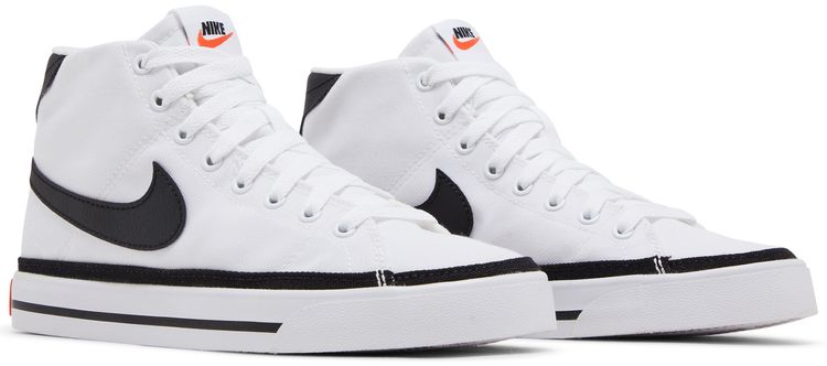 Nike Wmns Court Legacy Canvas Mid White Black