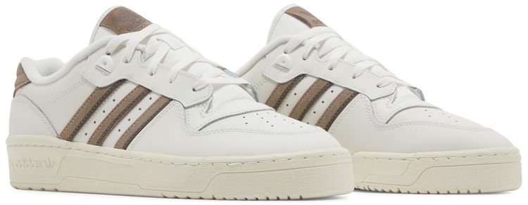 Adidas Rivalry Low White Chalky Brown