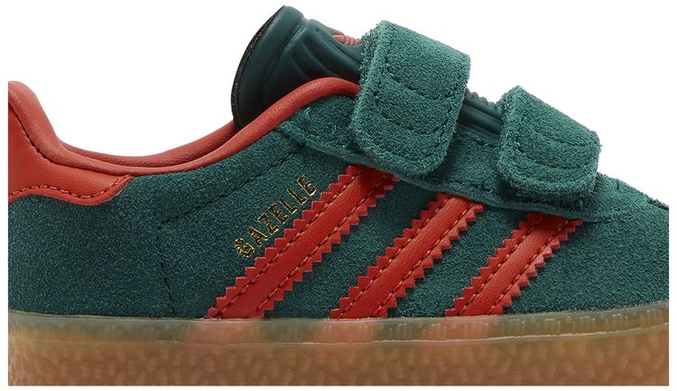 Adidas Gazelle I Collegiate Green Preloved Red