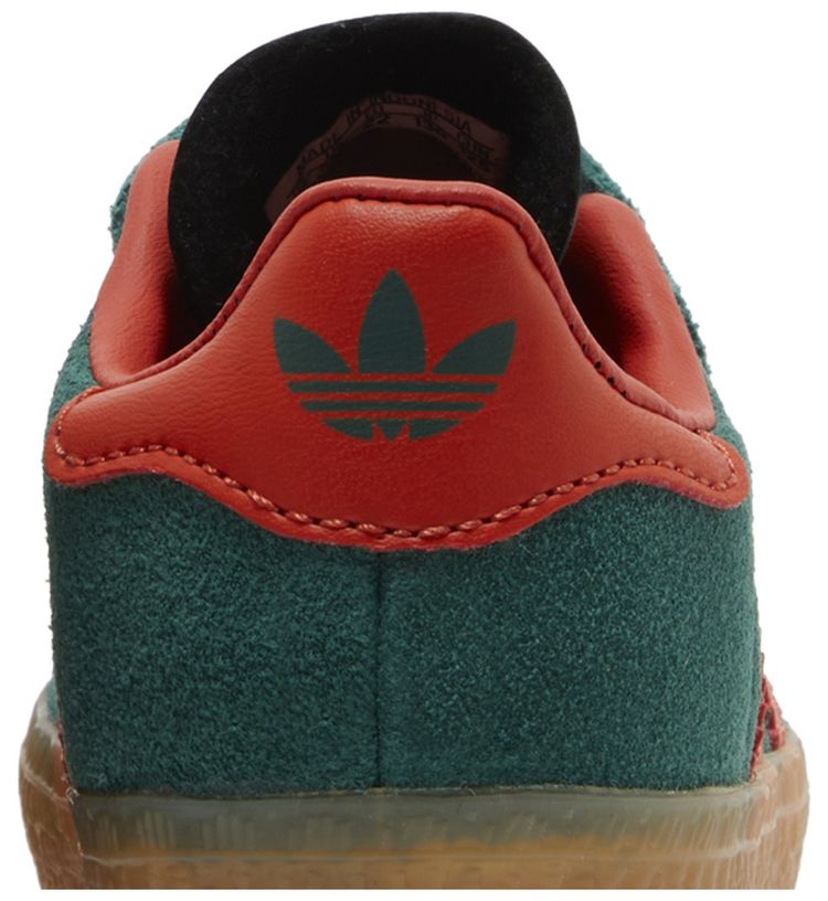Adidas Gazelle I Collegiate Green Preloved Red