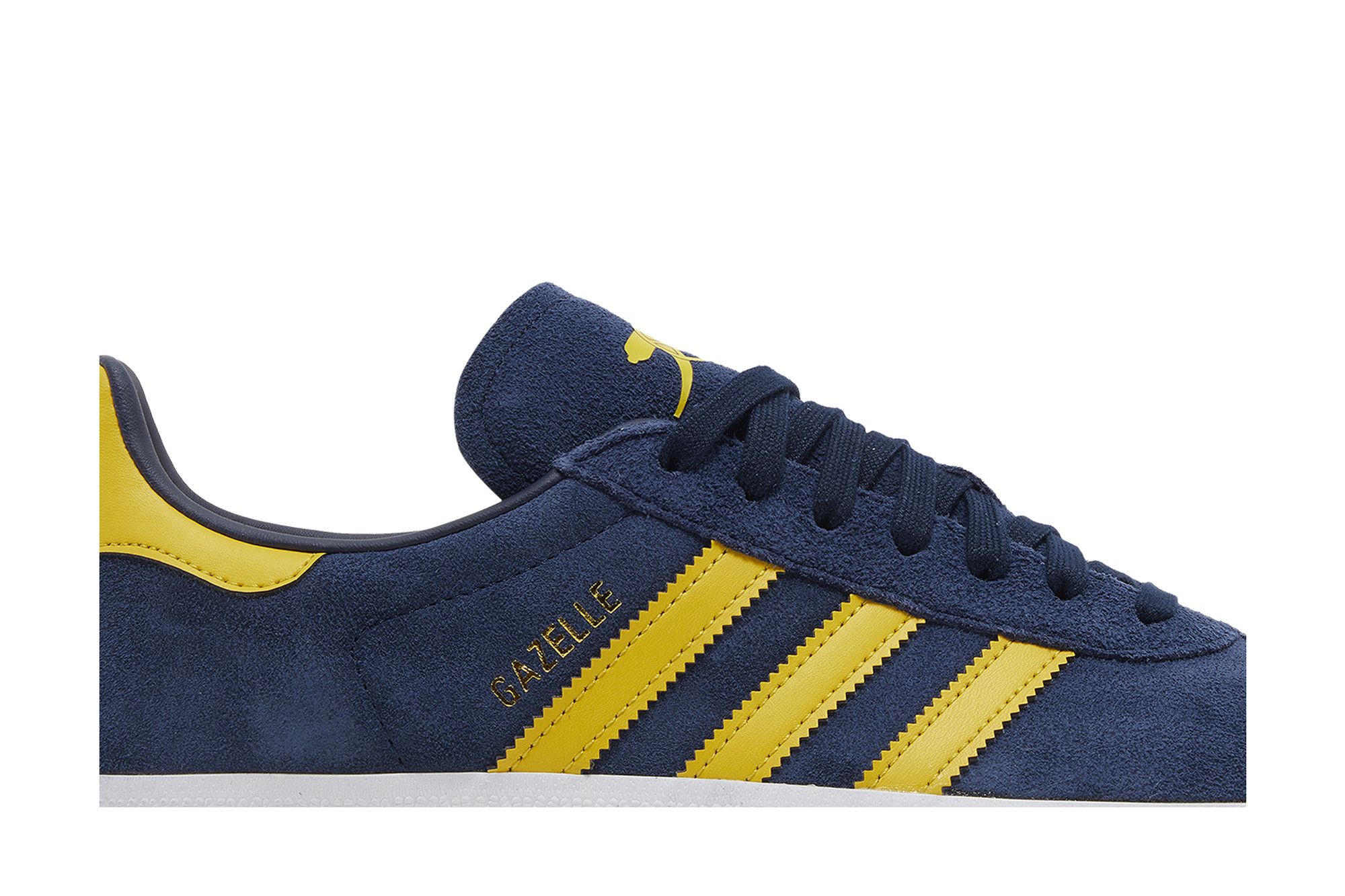 Gazelle sneakers in navy blue and yellow outlet