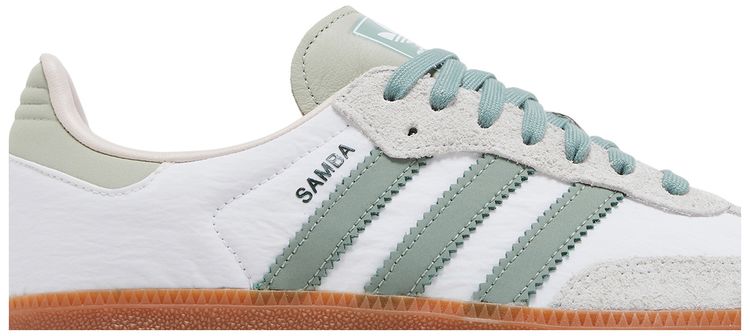 Adidas Wmns Samba OG White Silver Green