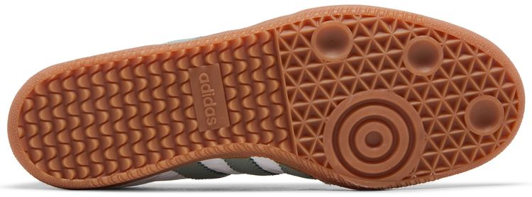 Adidas Wmns Samba OG White Silver Green