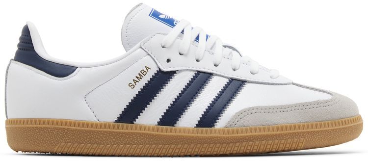 Adidas Samba OG Big Kid White Night Indigo Gum