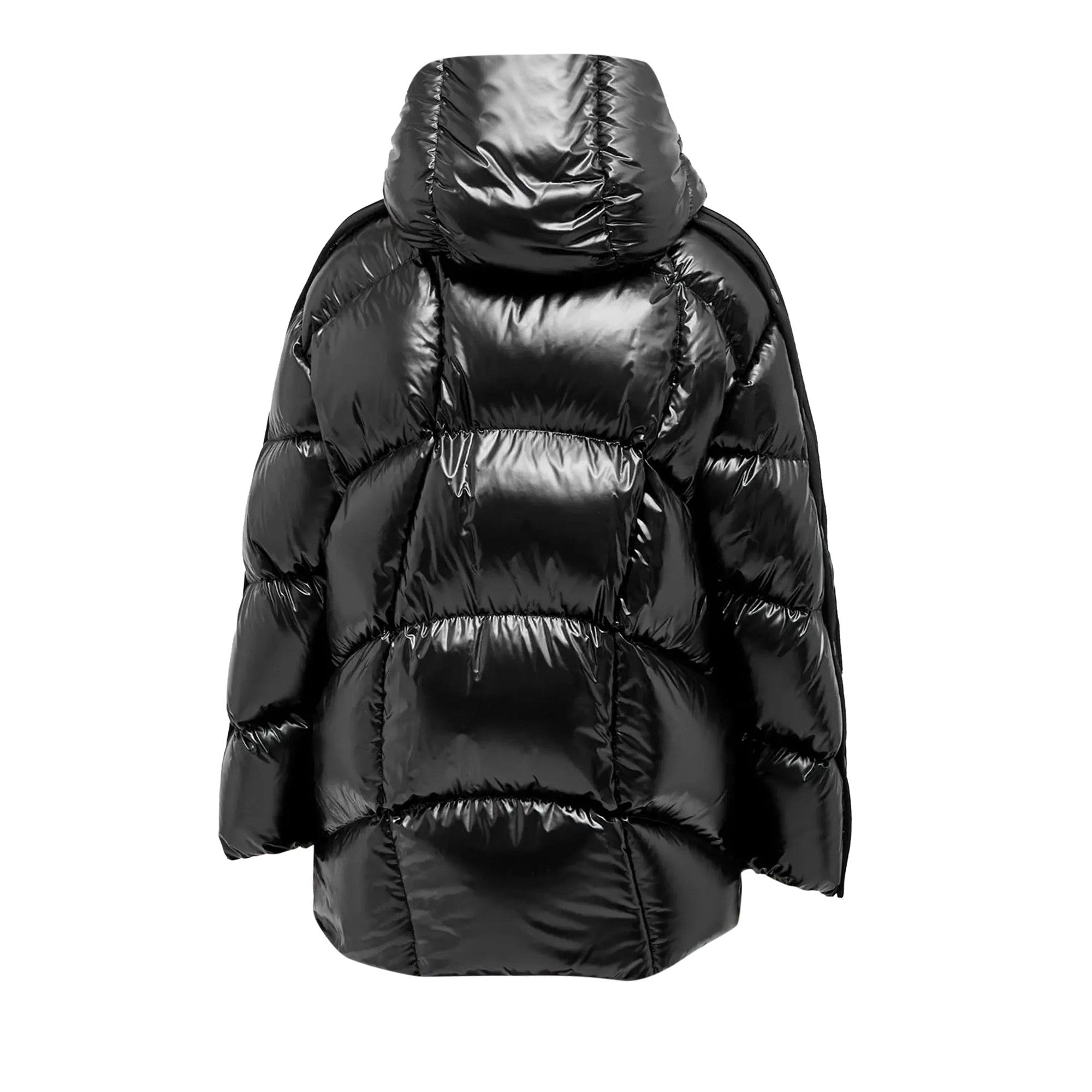 MONCLER｜JACKETS (9B00025 M1131 999) Moncler Logo Patch Padded Zip-Up Jacket 9B00013 M1131 999