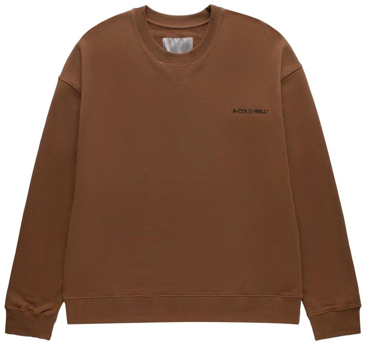 A Cold Wall Essentials Small Logo Crewneck Light Brown