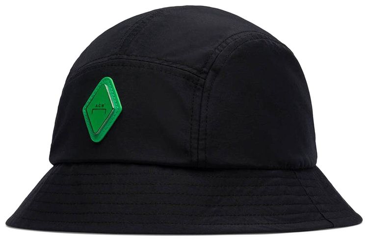 A Cold Wall Rhombus Bucket Hat Black