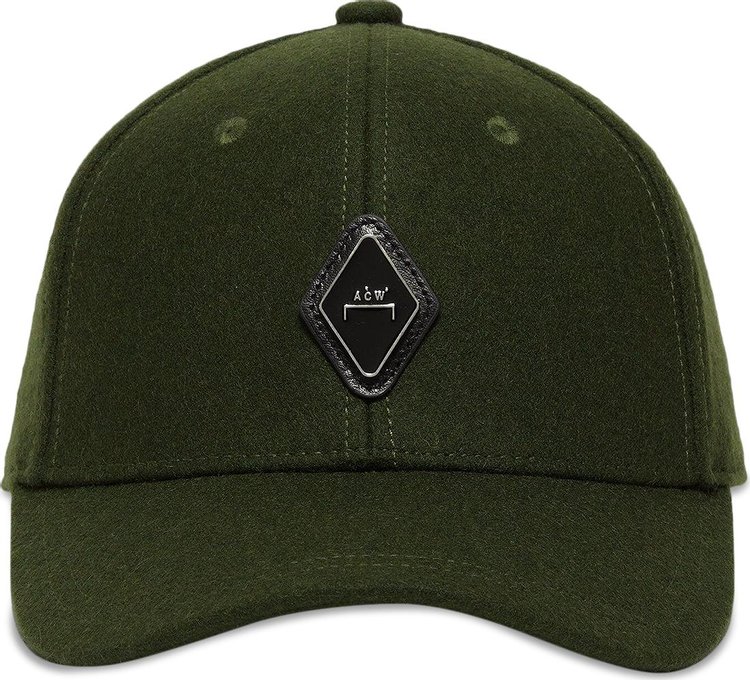 A-Cold-Wall* Diamond Wool Cap 'Pine Green'