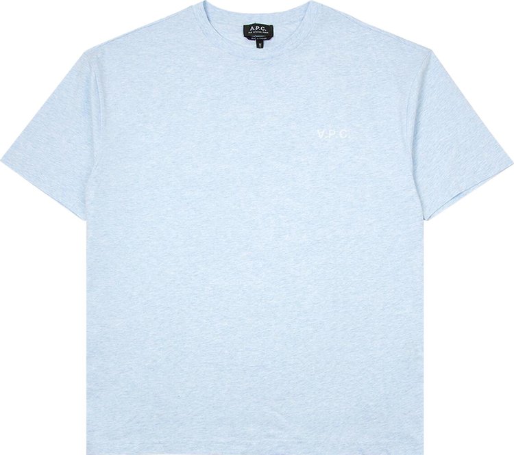 A.P.C. Joachim T-Shirt 'Sky Blue Heather'