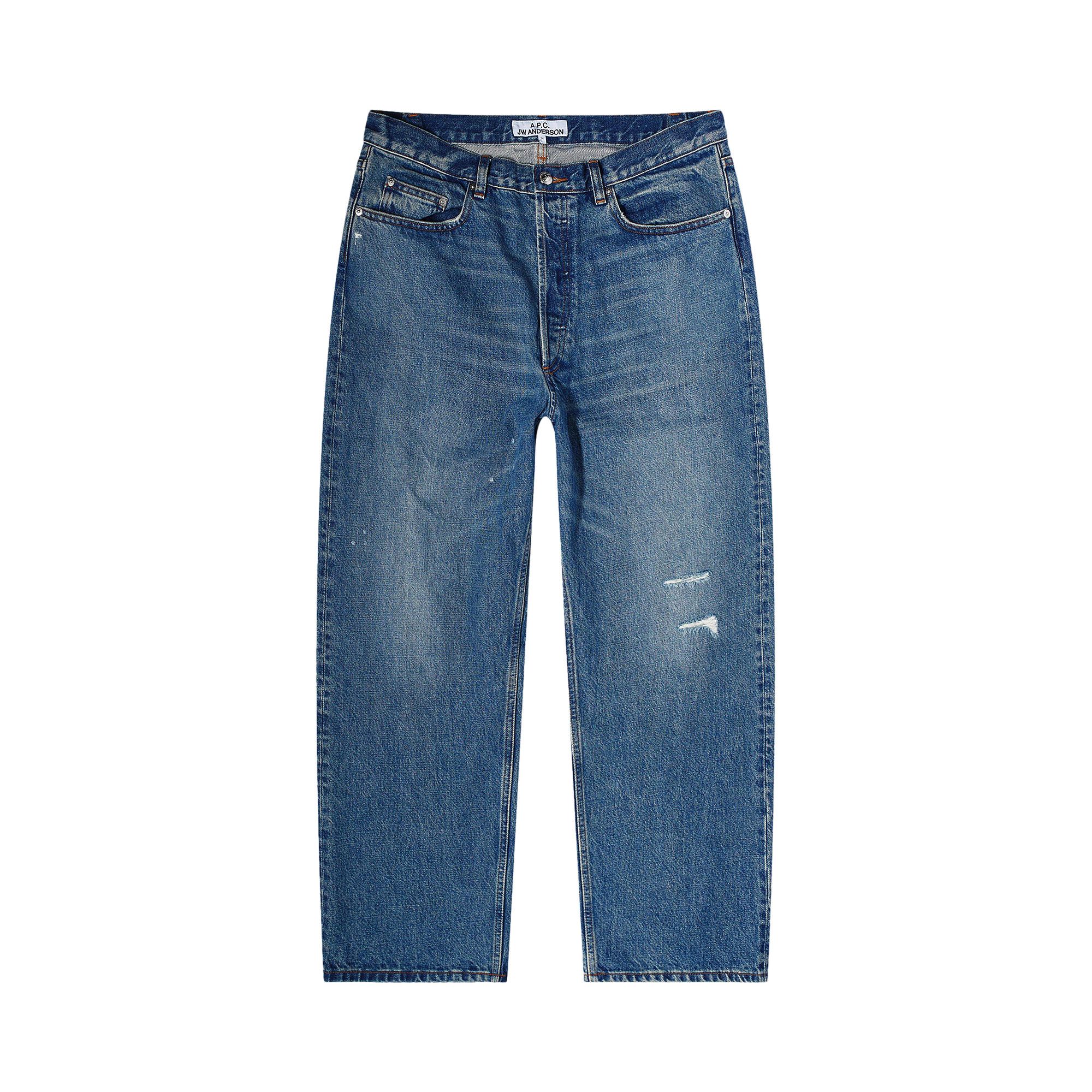 Buy A.P.C. x JW Anderson Ulysse Jeans 'Washed Indigo' - COGTV
