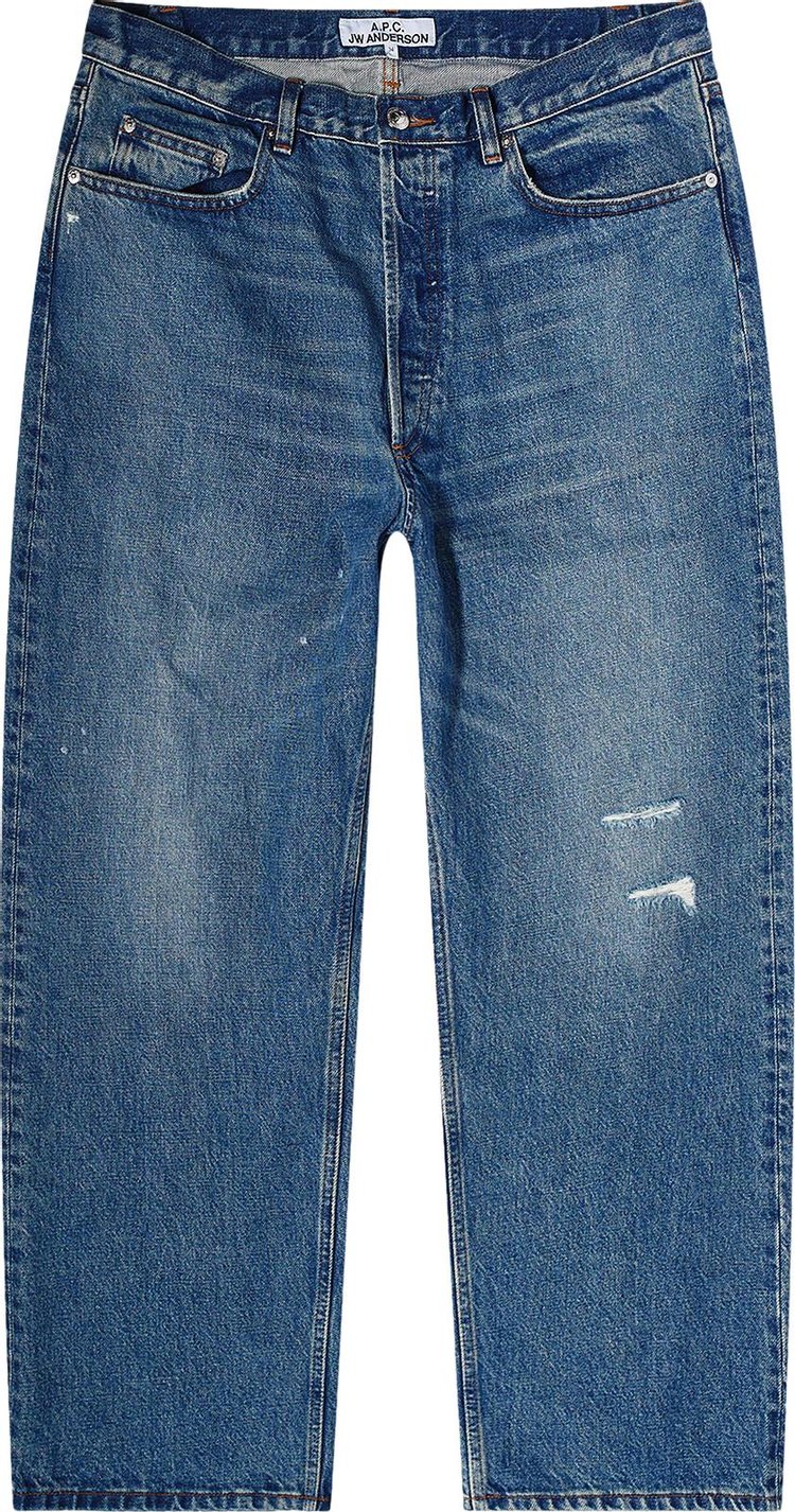 A.P.C. x JW Anderson Ulysse Jeans 'Washed Indigo'
