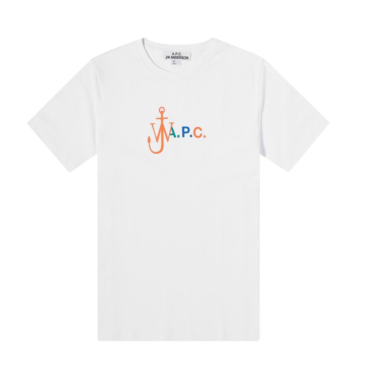 A.P.C. x JW Anderson Anchor Logo T-Shirt 'White'