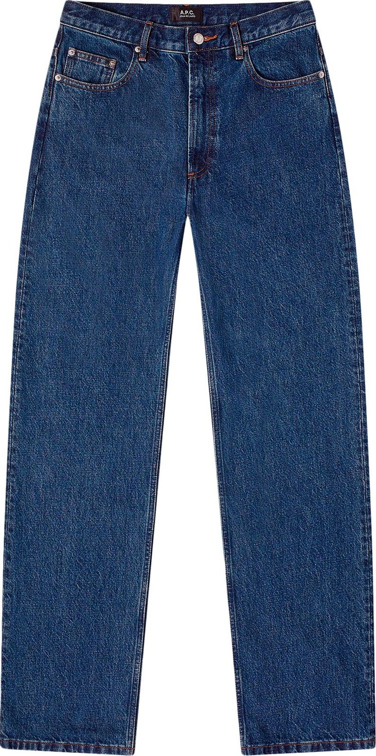 APC Relaxed Jean Washed Indigo