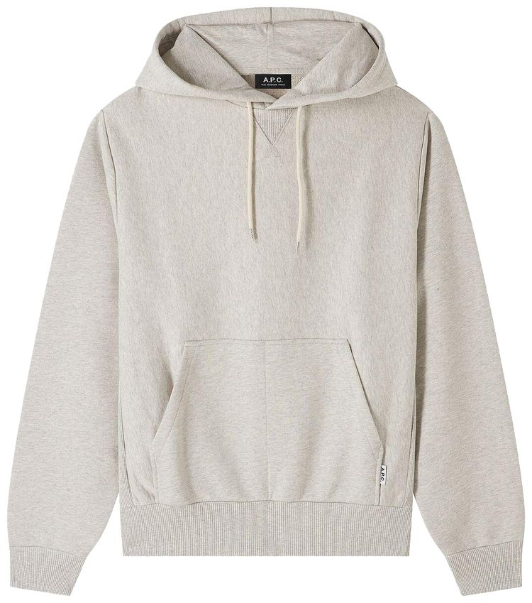 APC Bruce Hoodie Heathered Ecru