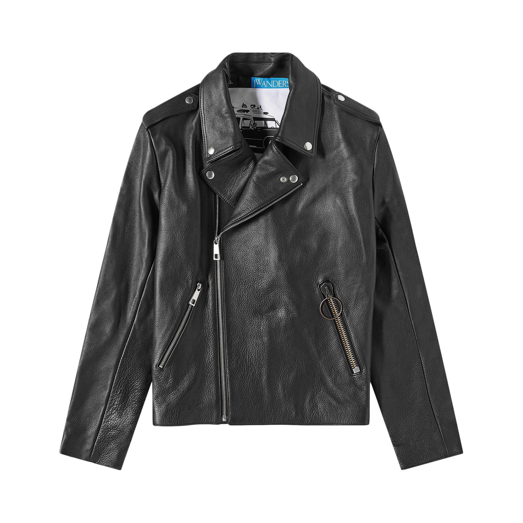 Apc leather jacket sales