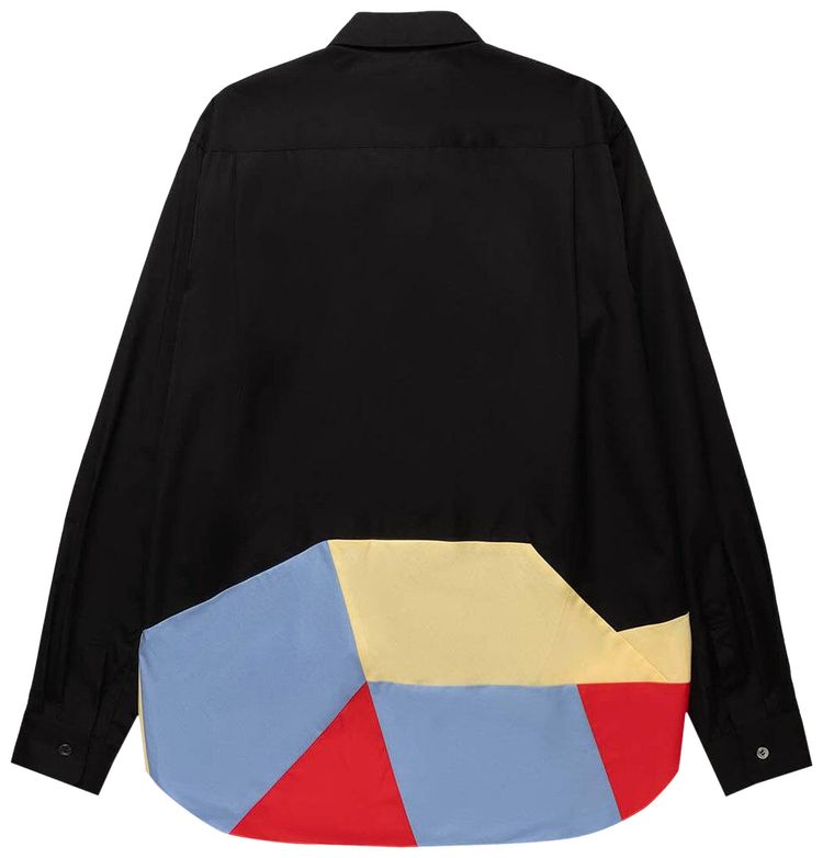 Comme des Garcons Homme Plus Long Sleeve Shirt BlackMulticolor