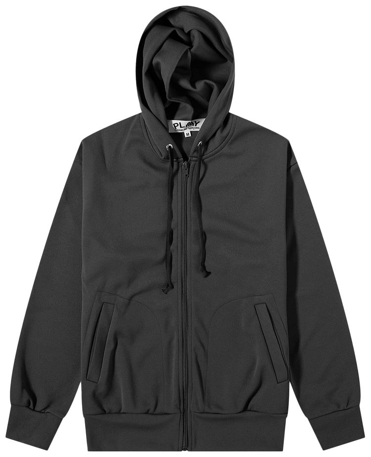 Comme des Garcons PLAY x Invader Zip Hoodie Black