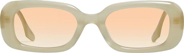 Gentle Monster Square Frame Sunglasses 'Ivory'