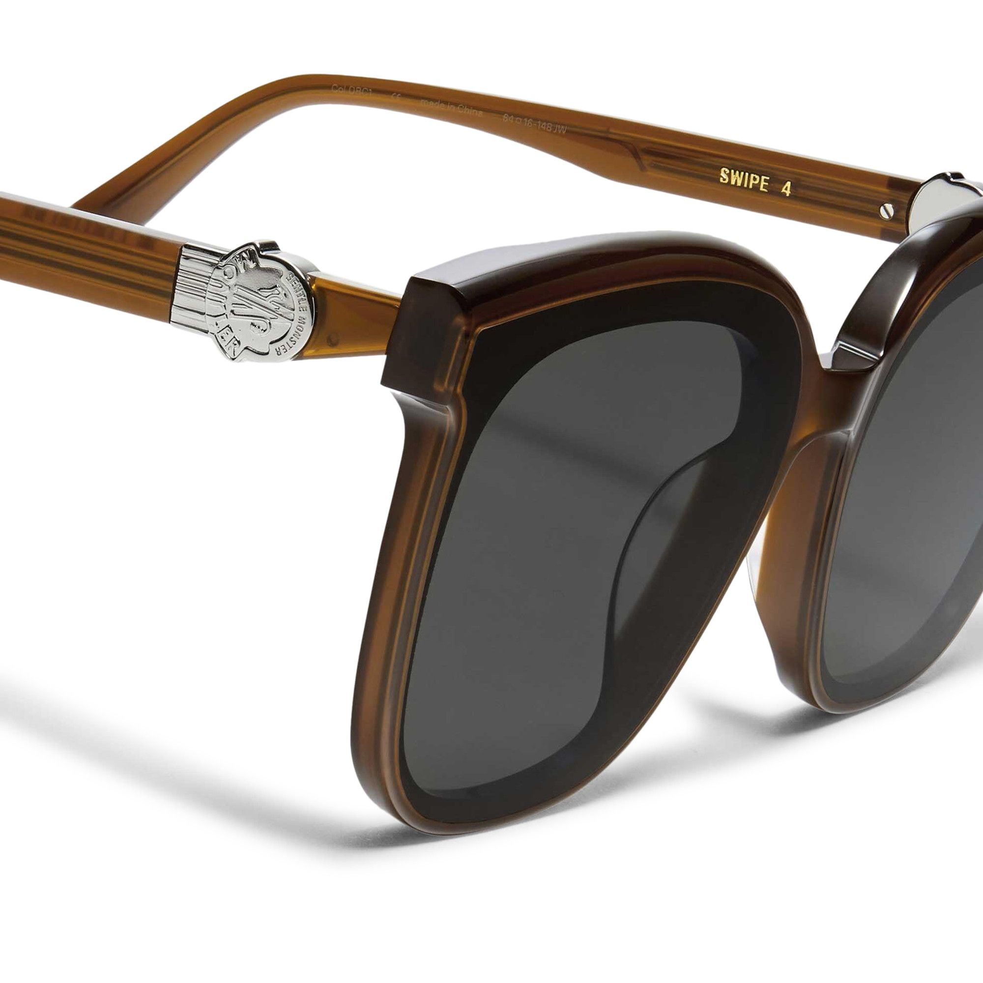 Buy Gentle Monster x Moncler Swipe 4 Sunglasses 'Brown
