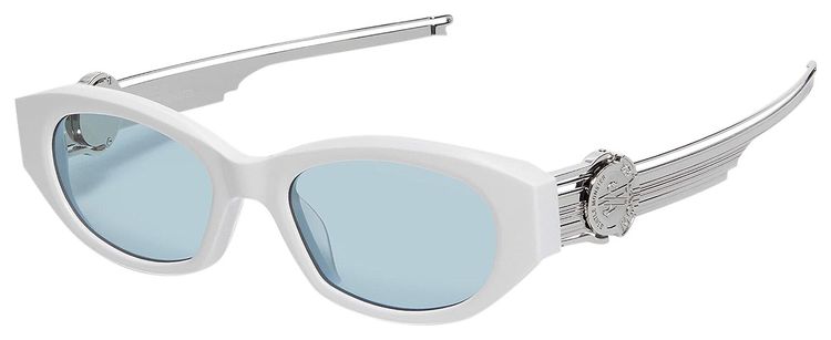 Gentle Monster x Moncler Swipe 2 Sunglasses White