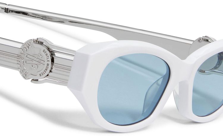 Gentle Monster x Moncler Swipe 2 Sunglasses White