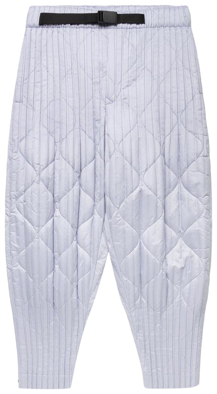 Homme Plisse Issey Miyake Padded Pleats Trousers Blue