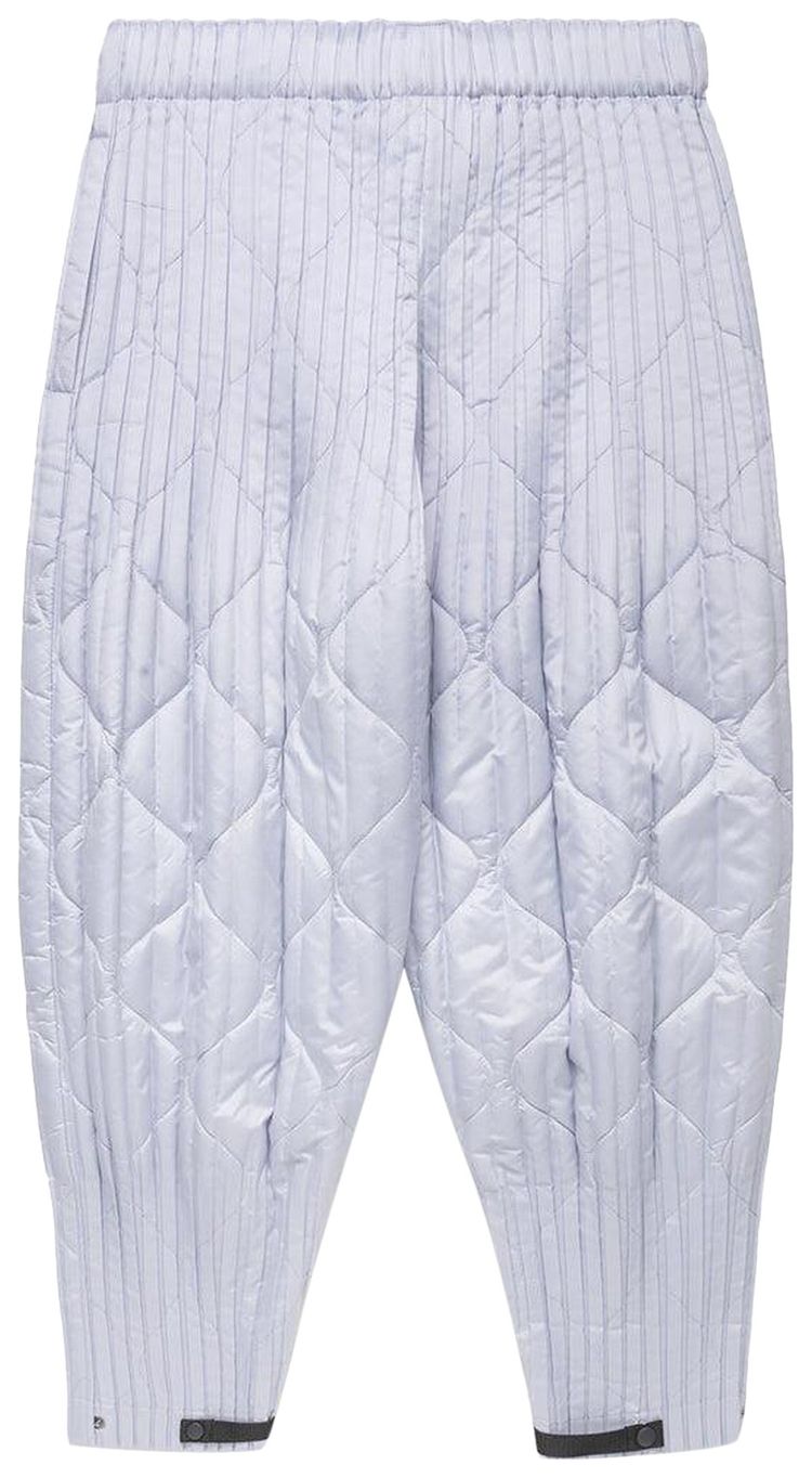 Homme Plisse Issey Miyake Padded Pleats Trousers Blue