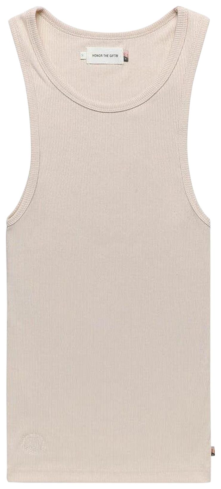 Honor The Gift Crest Tank Bone