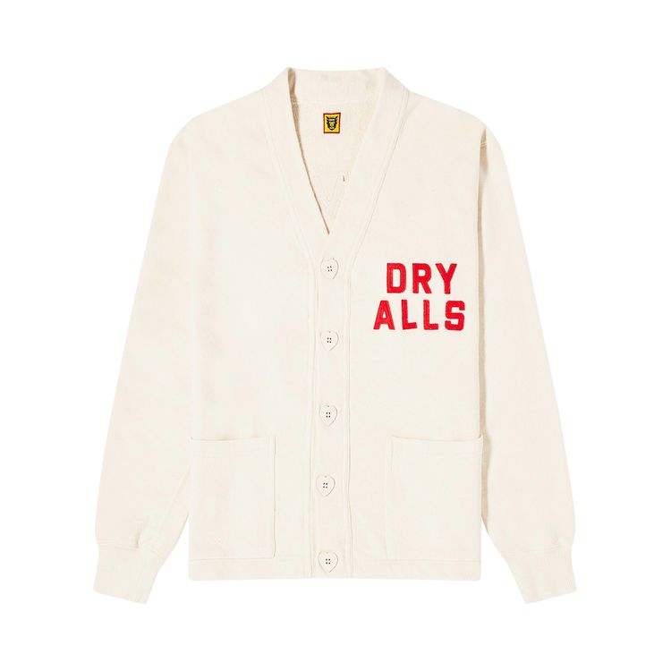 Human Made Sweatshirt Cardigan White