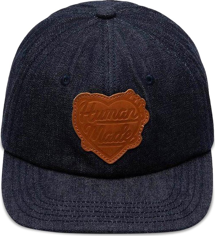 Human Made 6 Panel Denim Cap Indigo