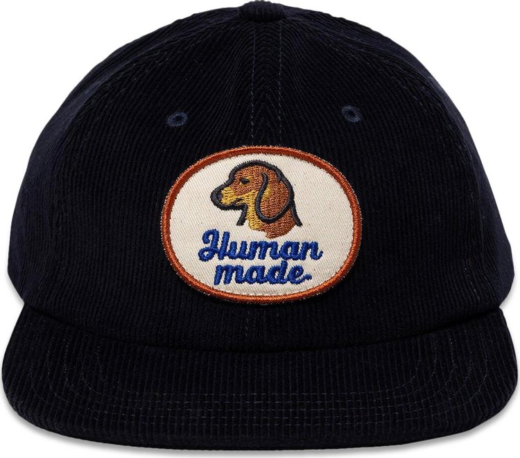 Human Made 6 Panel Corduroy Cap Navy