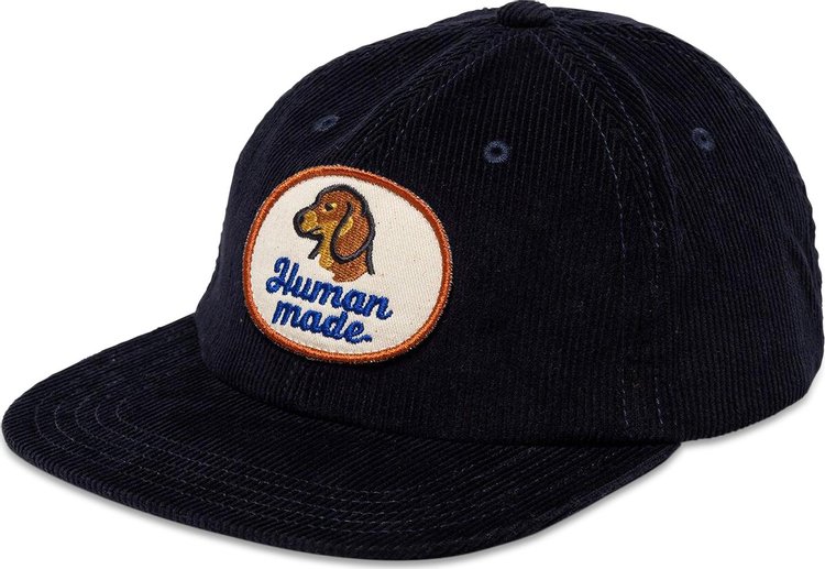 Human Made 6 Panel Corduroy Cap Navy