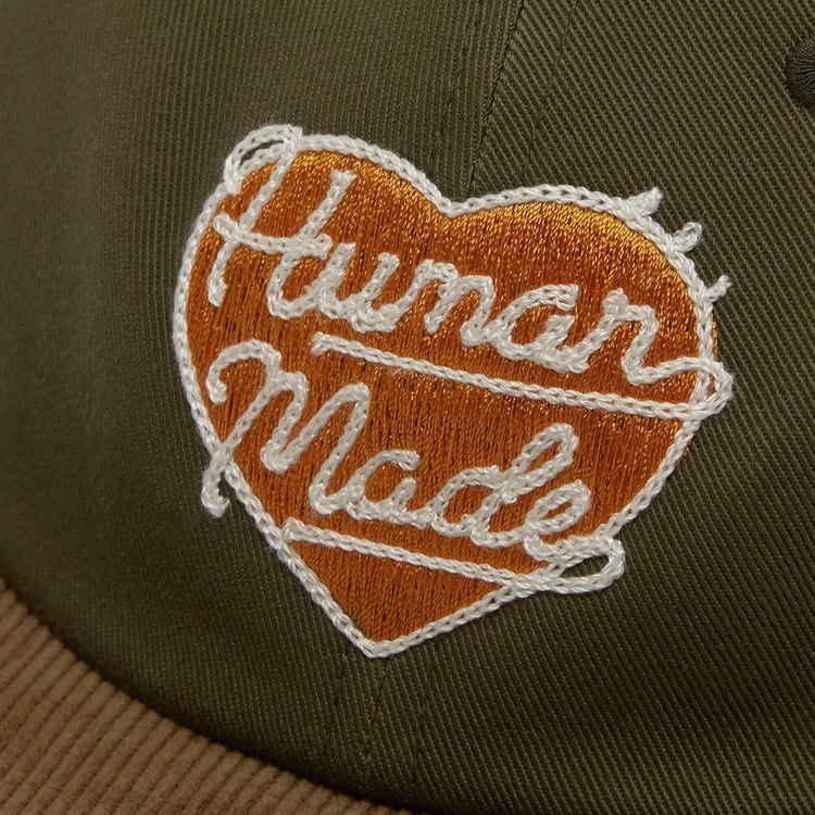 Human Made Corduroy Cap Olive Drab