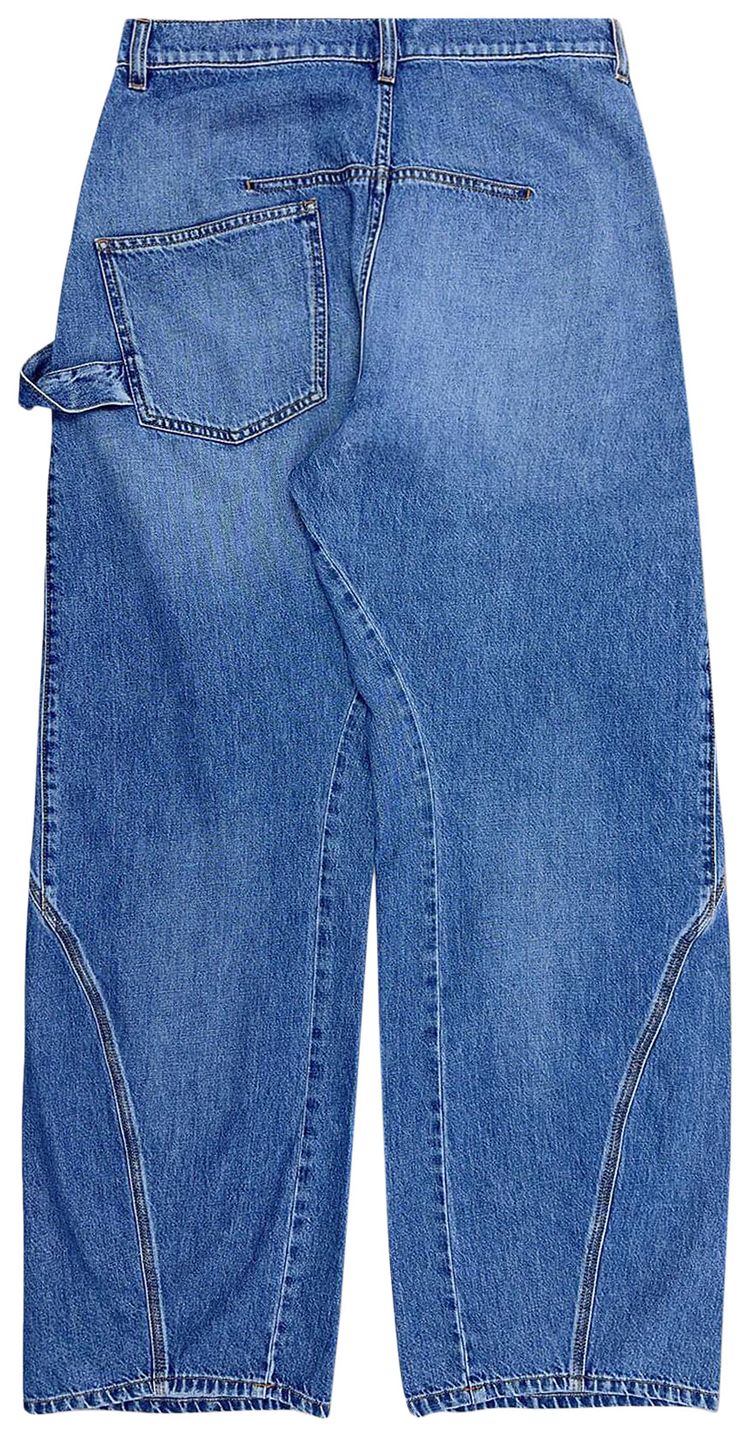 JW Anderson Twisted Workwear Jeans Light Blue
