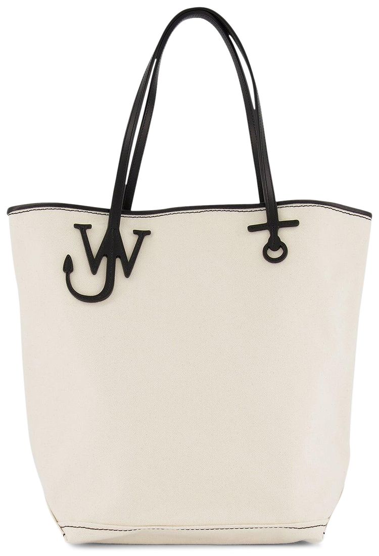 JW Anderson Anchor Tall Tote NaturalBlack