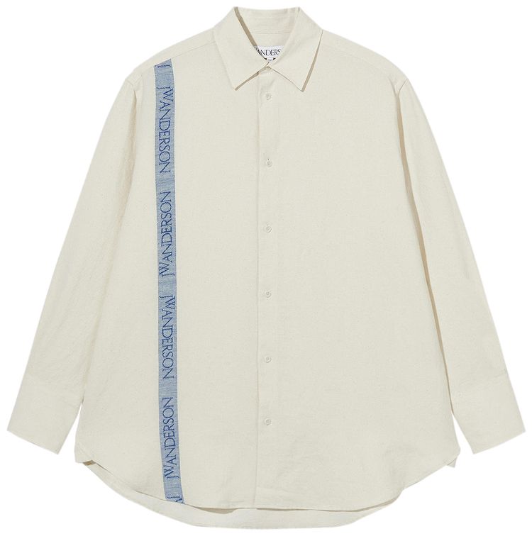 JW Anderson Tea Towel Oversized Shirt Off White