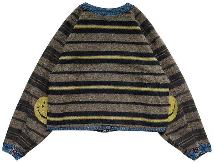 Kapital Denim Rainbowy Lining Railroad Jacket Indigo