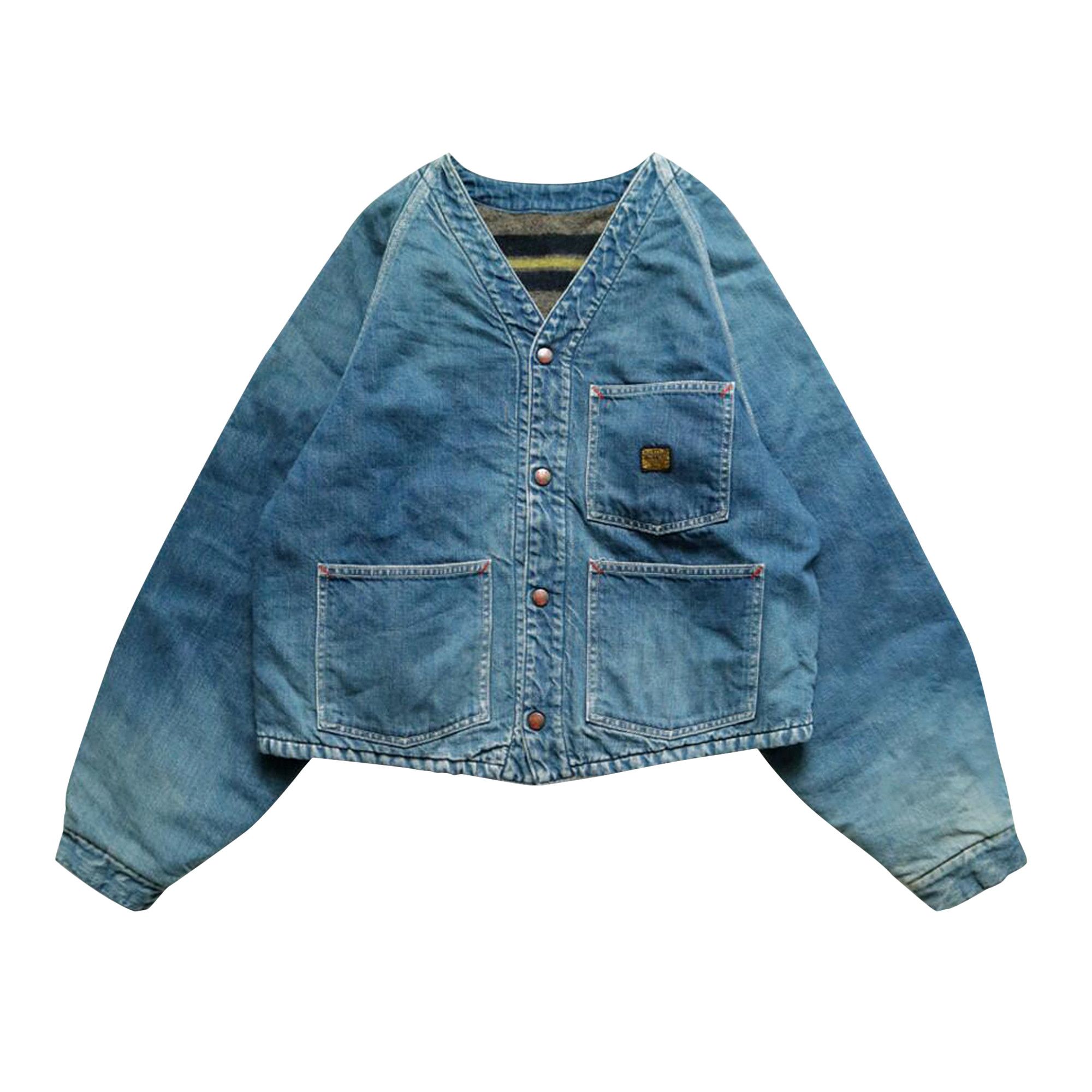 KAPITAL Denim Rainbowy Railroad Jacket