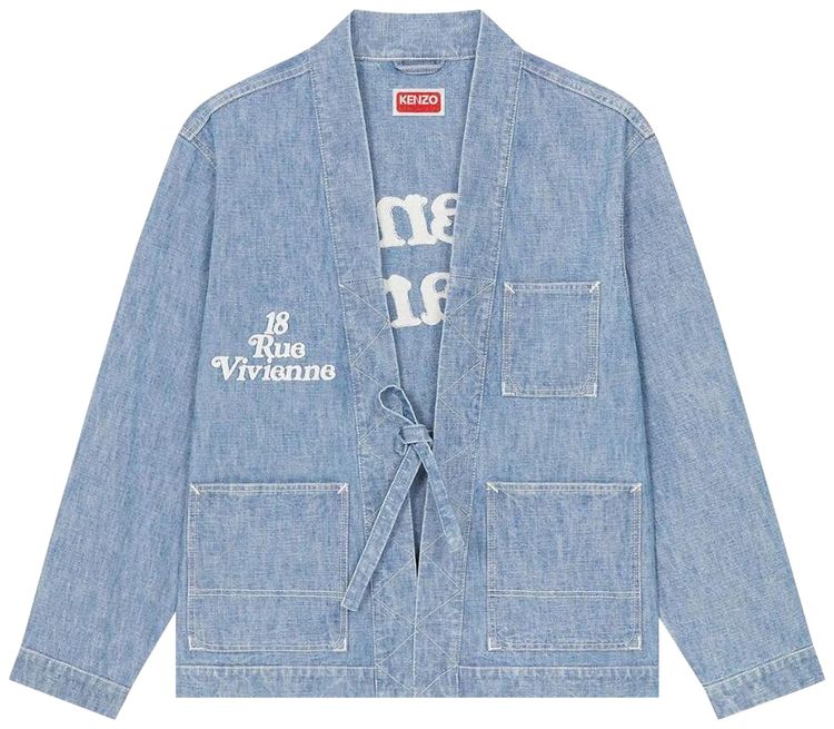 Kenzo By Verdy Kimono Stone Bleached Blue