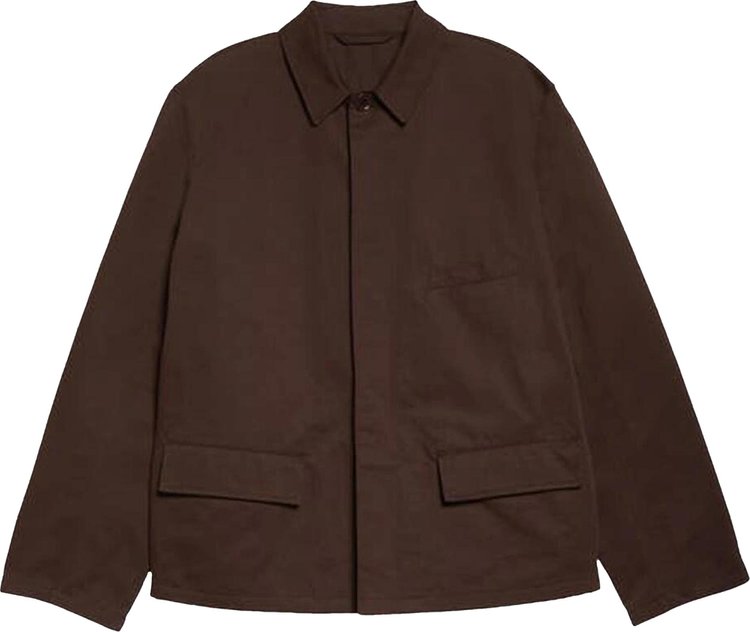 Lemaire Workwear Jacket 'Chocolate Fondant'