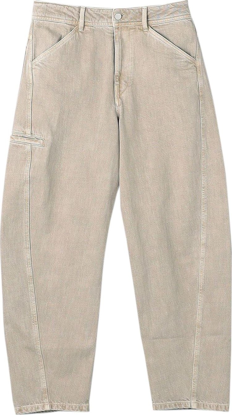 Lemaire Twisted Workwear Pants 'Snow Beige'