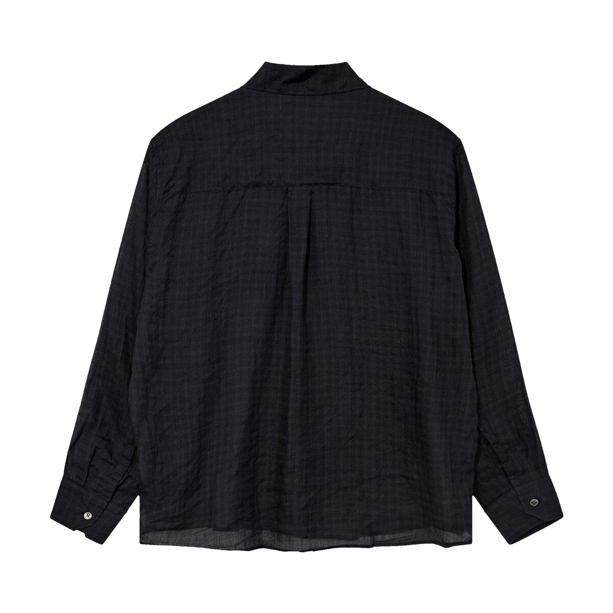 Buy Our Legacy Above Shirt 'Night Check Print' - M2232ASN | GOAT