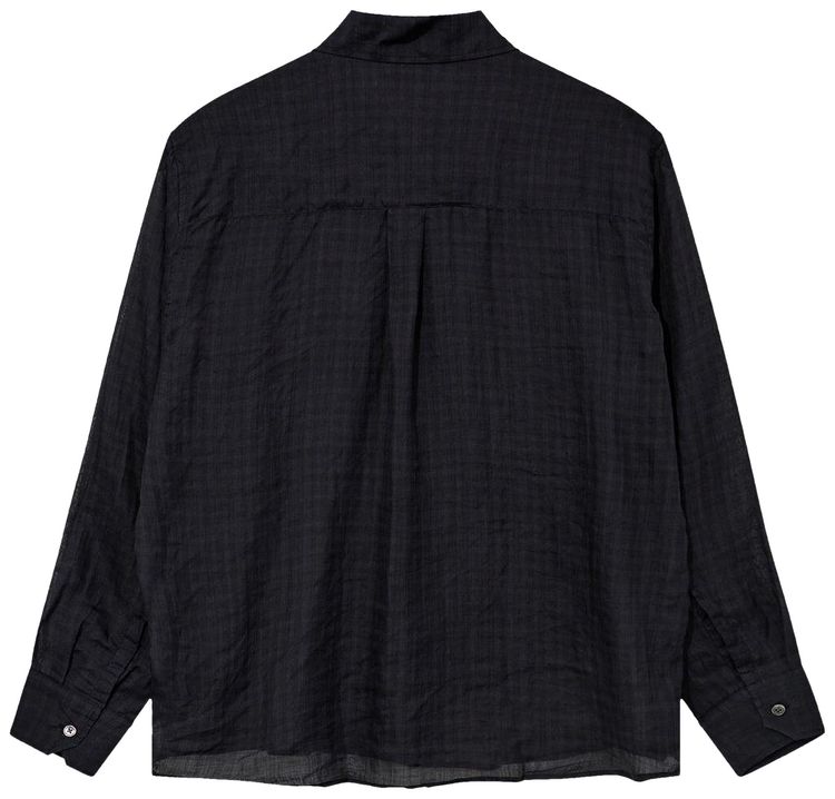 Our Legacy Above Shirt Night Check Print