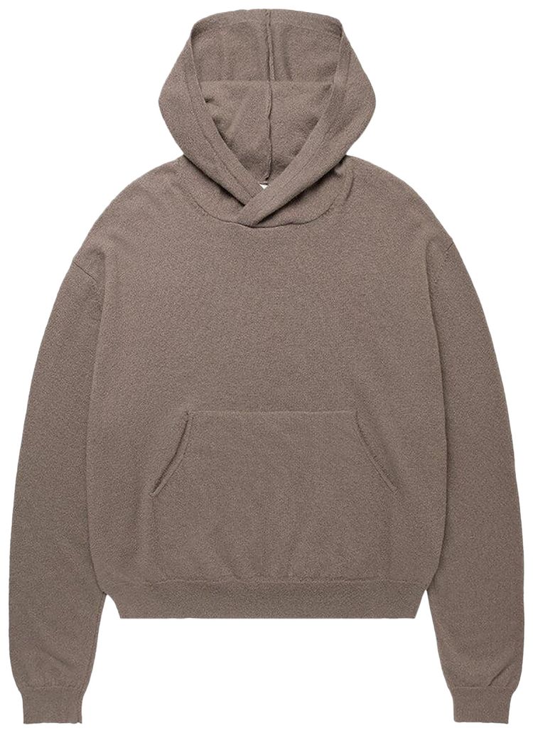 Our Legacy Knitted Hoodie Mole Grey