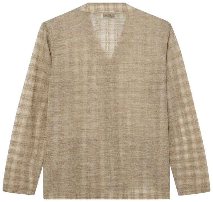 Our Legacy Cardigan Grey Disintegration Check