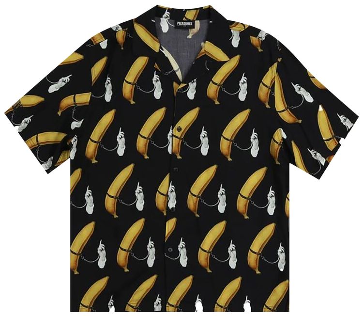 Pleasures Rings Vacation Shirt Black