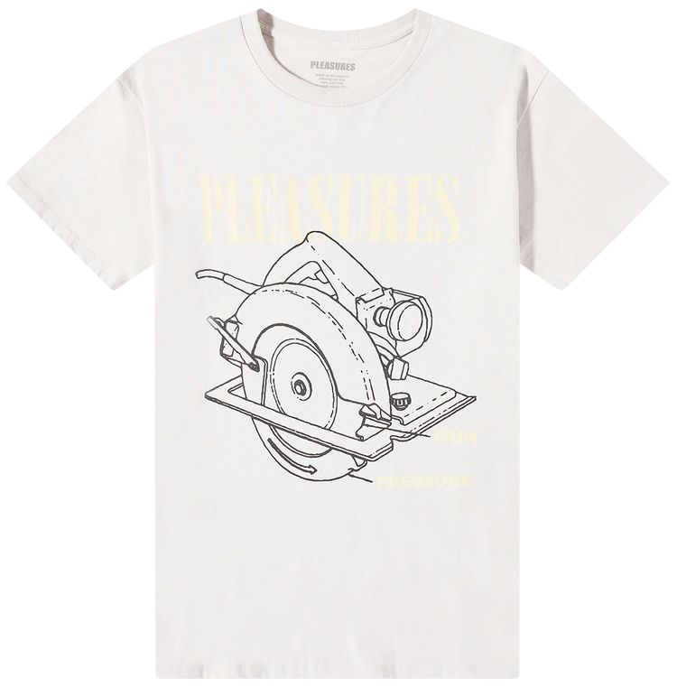 Pleasures Diy T Shirt Silver