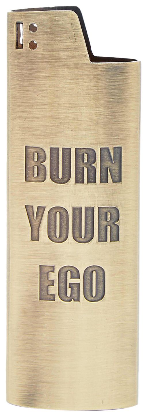 Pleasures Ego Lighter Case Gold