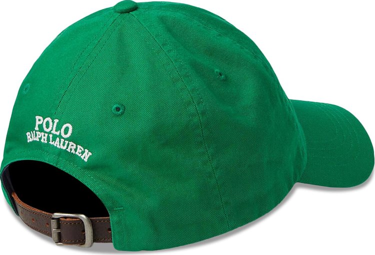 Polo Ralph Lauren Preppy Bear Sport Hat Billard Green