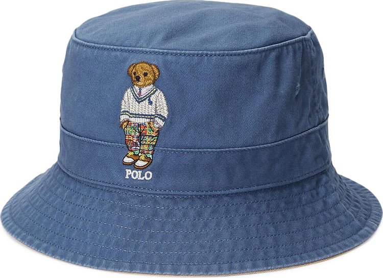 Polo Ralph Lauren Preppy Bear Bucket Hat 'Old Royal'